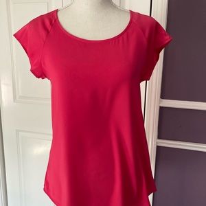 Womens Express Size XS pink shirt sleeve blouse